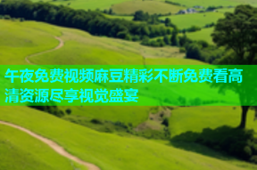 午夜免费视频麻豆精彩不断免费看高清资源尽享视觉盛宴