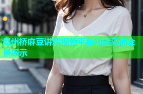 赵州桥麻豆讲解视频平台功能亮点全景展示