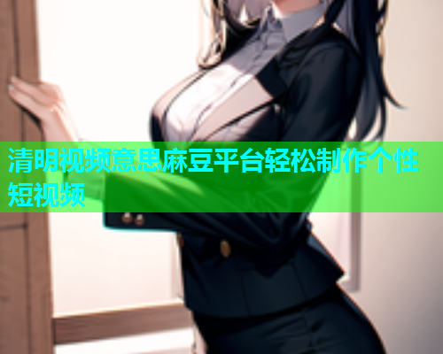 清明视频意思麻豆平台轻松制作个性短视频  第1张