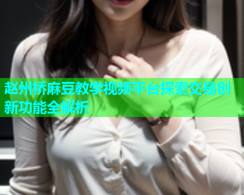 赵州桥麻豆教学视频平台探索交易创新功能全解析  第1张