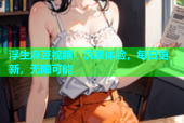 浮生麻豆视频：沉浸体验，每日更新，无限可能